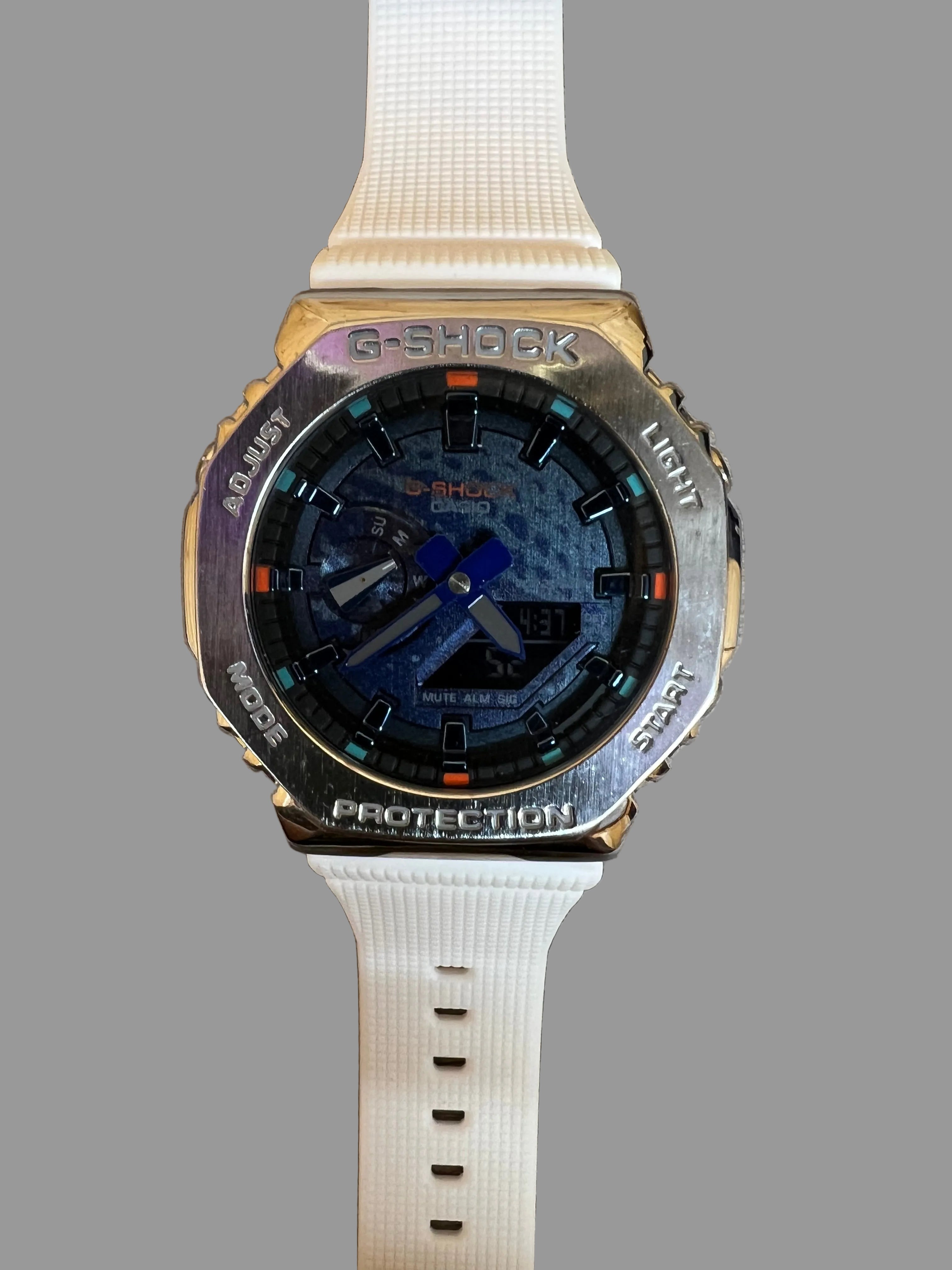 G-Shock GM2100 White Purple
