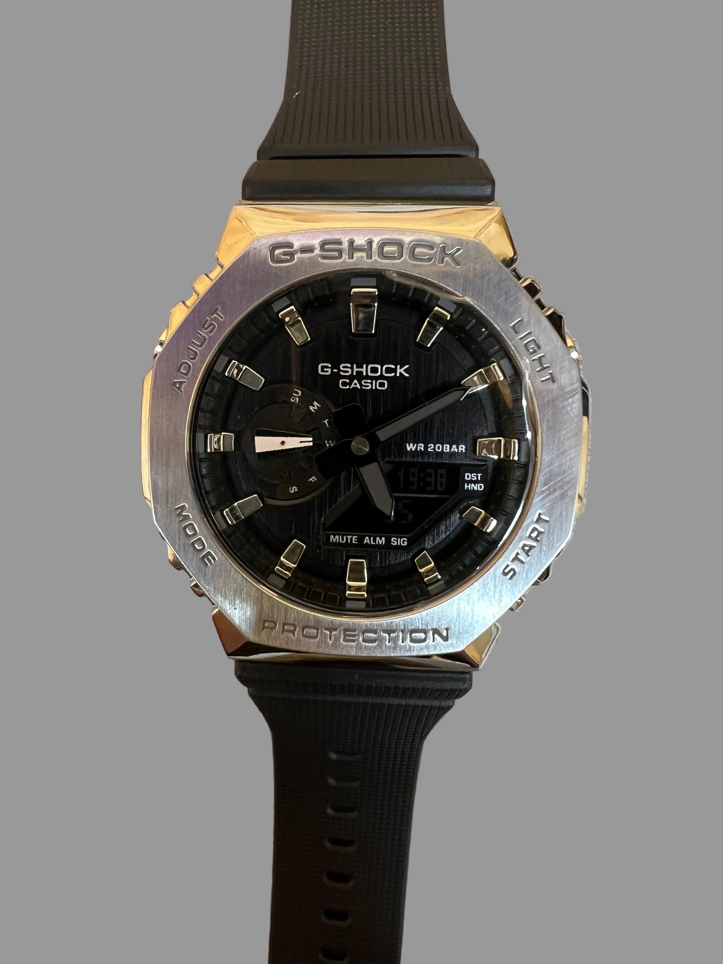G-Shock GM2100 Black Silver