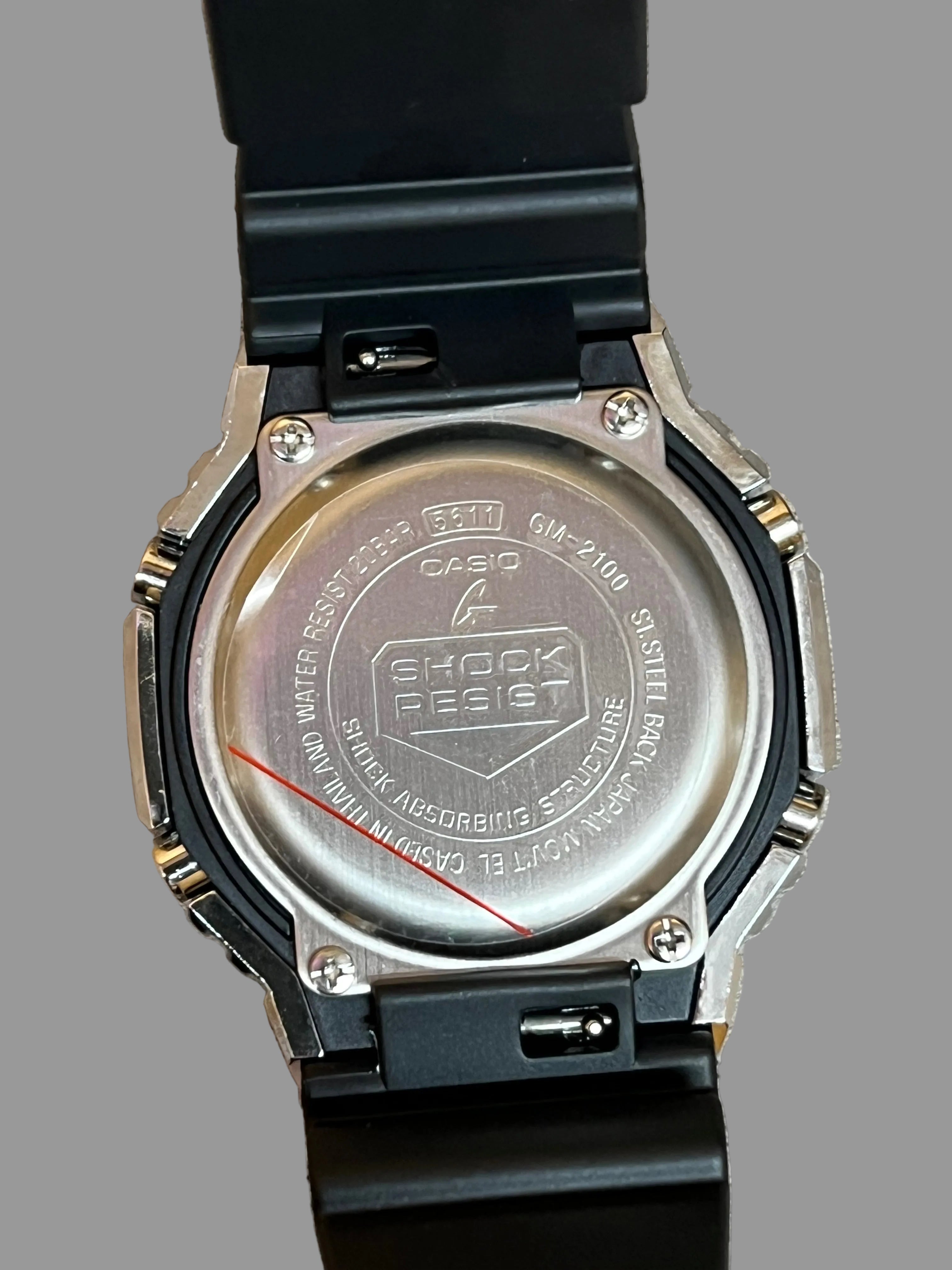 G-Shock GM2100 Black Silver